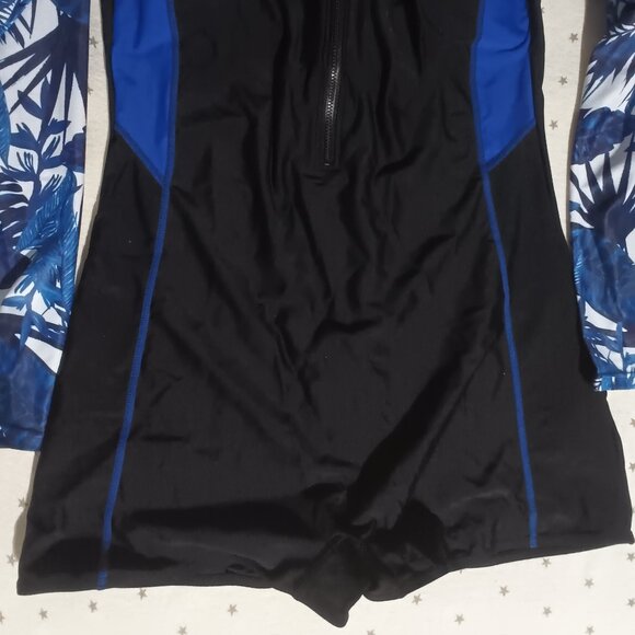NWT Nesy Long Sleeve One Piece Swimsuit Wetsuit XL - Picture 3 of 6